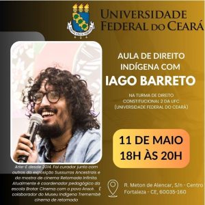 Aula de Direito com Cacique Jorge Tabajara